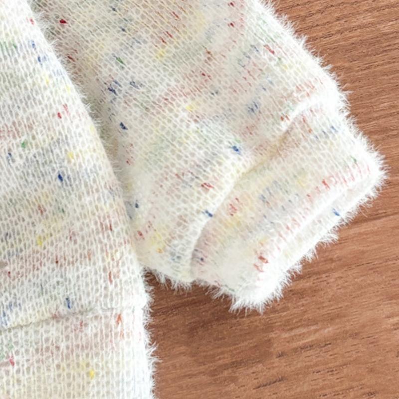 Girls Autumn New Stylish Knitted Sweatshirt Loose Colorful Casual Pullover Sweater Fashionable Versatile Outfit For Kids