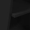 Corner Cabinet Black 32 x 32 x 102 cm Engineered Wood