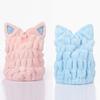 Hair Drying Adjustable Cap Hair Wrap Towel Cute Bath Hair Hat With Ears Cat
