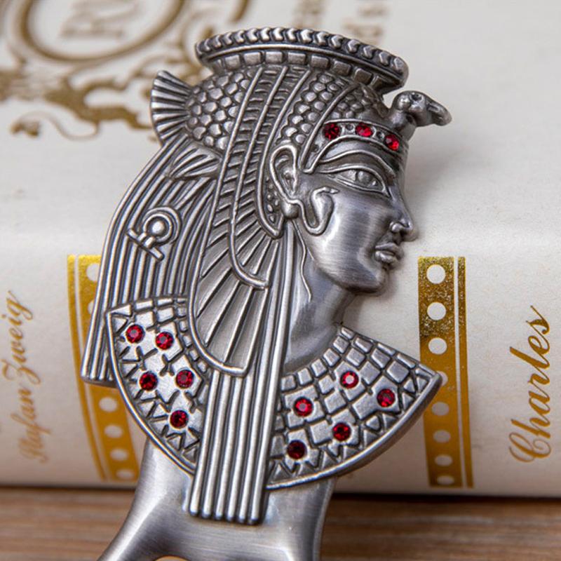 Retro Egyptian Beer Corkscrew Creative Metal Corkscrew For Bar Bartender Men And Women Thanksgiving Hallowmas Christmas