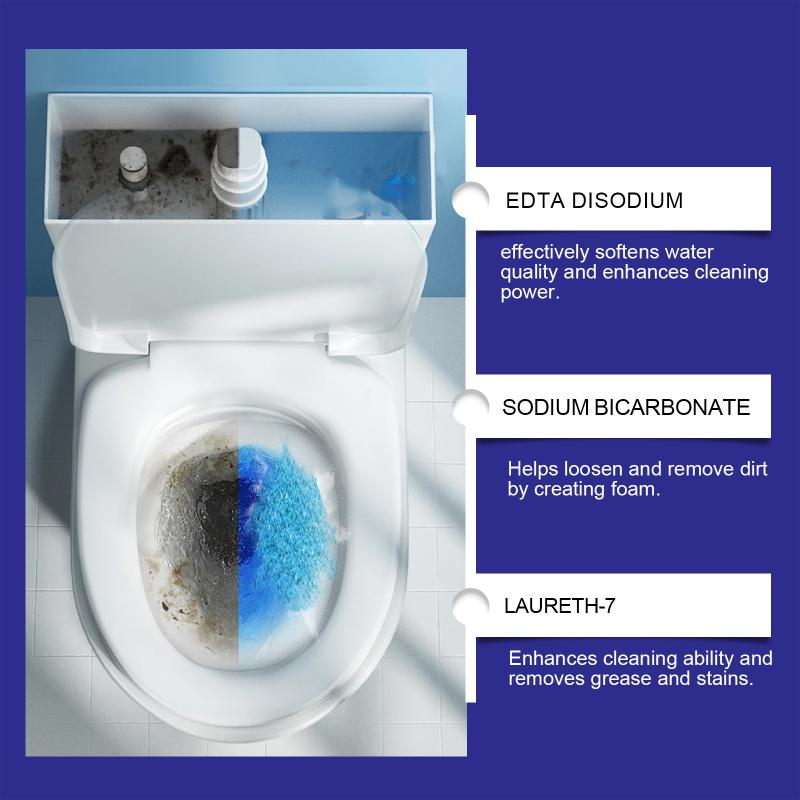 Toilet Foam Cleaner Stain Removal Strong Odor Eliminator Household Bathroom Cleaning Solution Home Use