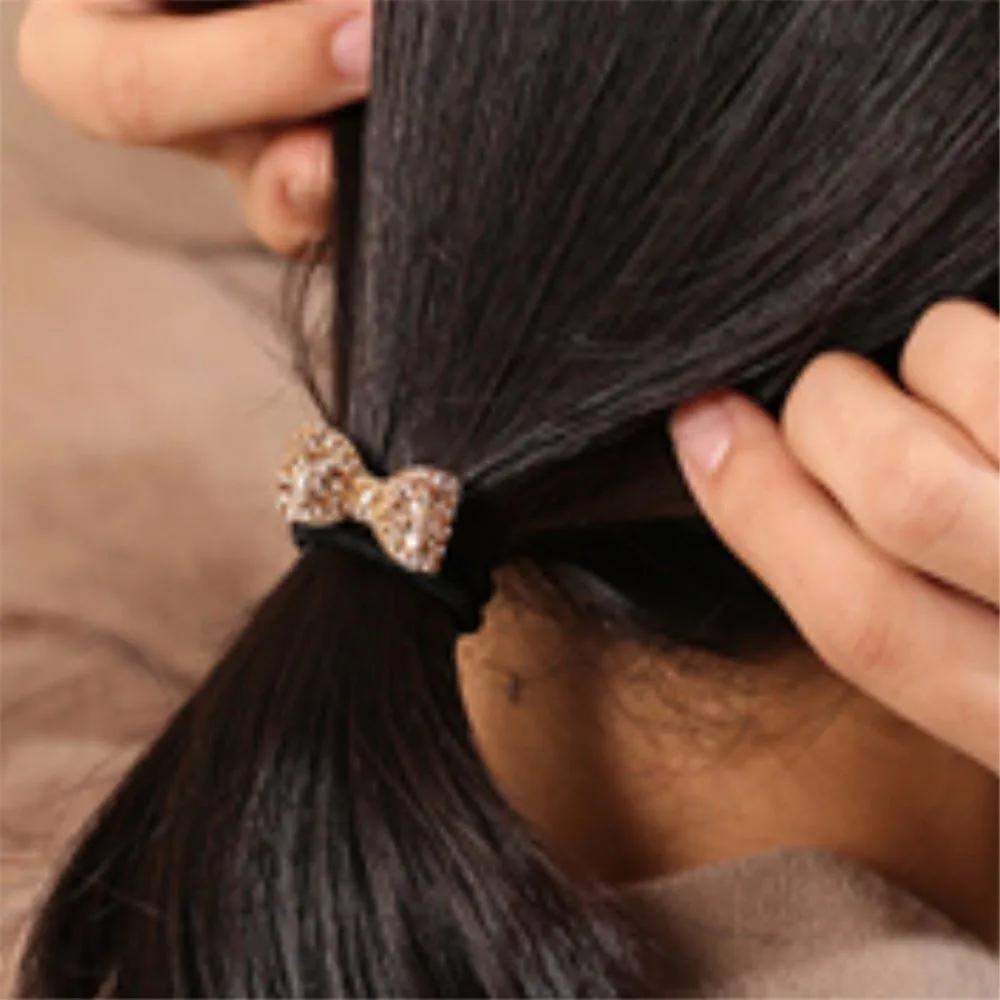 Cubic elastic bracelet, hair elastic, ponytail hair tie, elastic hair tie