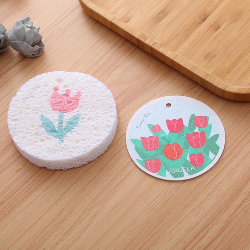 Dishwashing Sponge Strong Water Absorption Natural Wood Pulp Sponge Cleaning Oil, Cleaning Special Sponge Kitchen Cleaning Tool