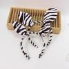 Women Hairbands Festive Zebras Ear Birthday Party Photo Props for Washing Face
