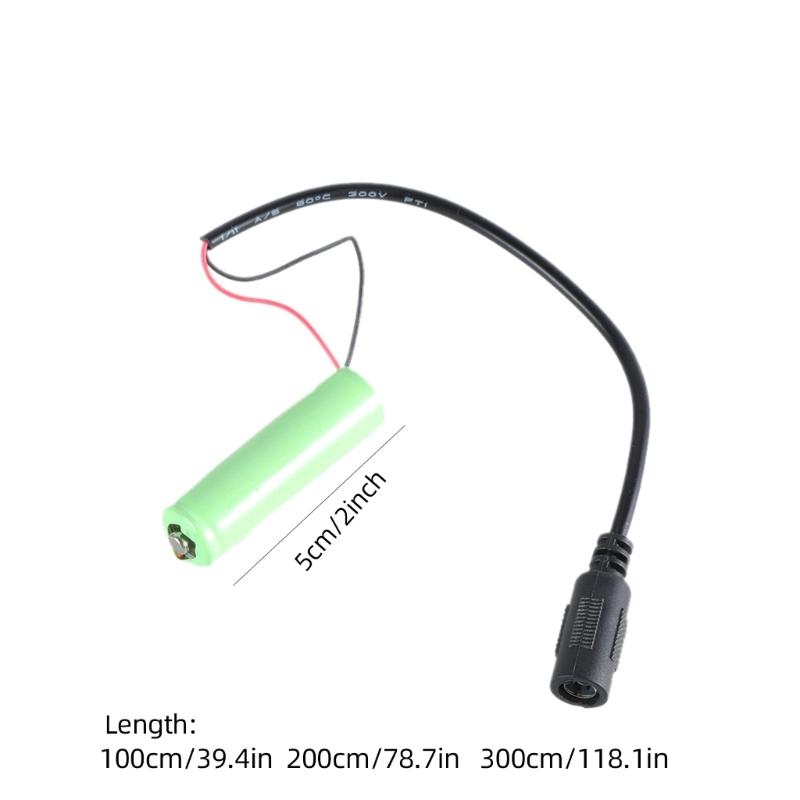 LR6 AA Battery Eliminators 100-240V Power Supply Cable Replace 1Pc 1.5V AA Battery Cable for LED Light Electronic Toys