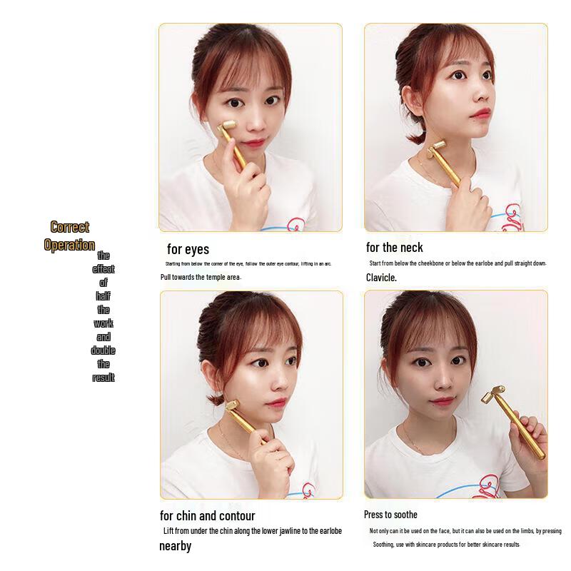 K·SKIN Golden Bar Facial Massager