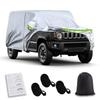 Syncnika Car Cover for Suzuki Jimny Nomad UV and Protection with Windproof Suitable for All Seasons JC74, Waterproof, Fleece-Lined, Dustproof,