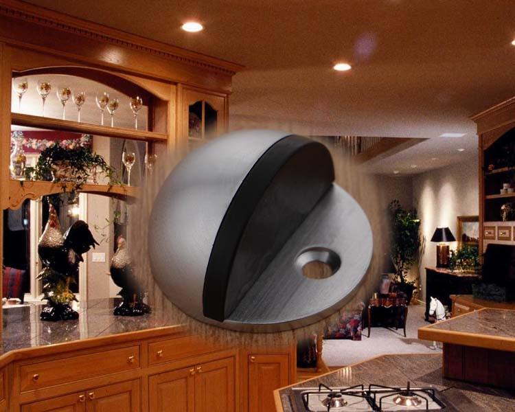 Zinc Alloy Modern Hotel Use DoorStops Sliding Glass Door Draft Stopper Shower Door Stop