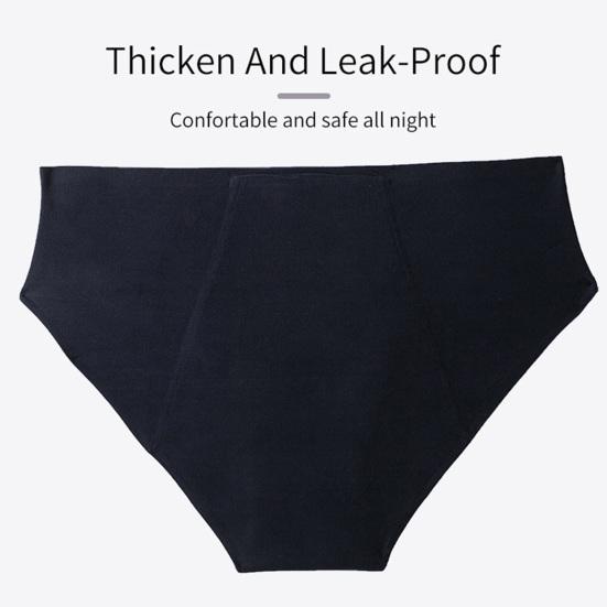 Cuecas de Período para Mulheres Fluxo Intenso À Prova de Vazamentos Cuecas Hipster Cintura Média Sem Vazamentos Laterais Calcinhas Menstruais