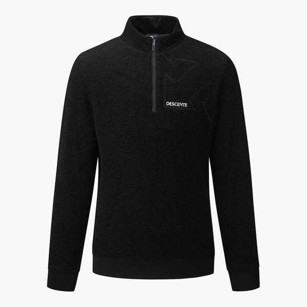 DESCENTE GOLF Men'S Tech Wool Half-Zip Windproof T-Shirt (Dp41Mftlo5)