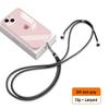 6mm Wearable Phone Lanyard: Crossbody Neck Strap with Clip, Sticker Pad, and Braided Hanging Rope.