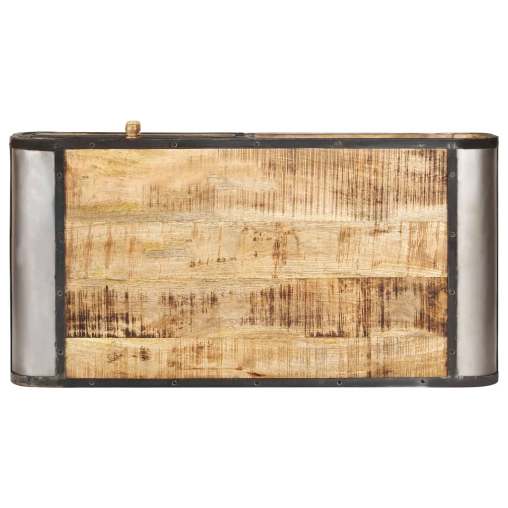 Coffee Table 100 X 50 X 35 Cm Solid Mango Wood
