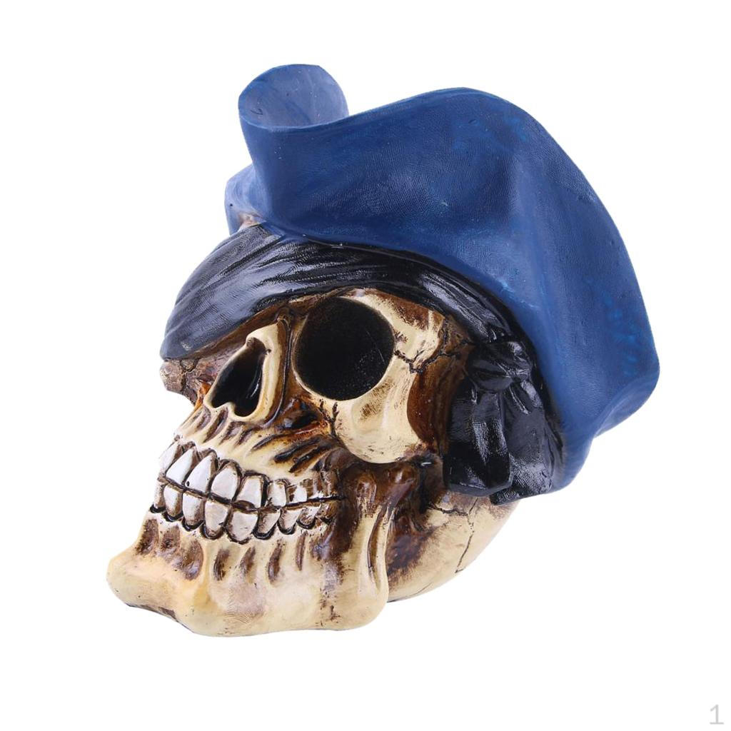 Collectable Resin Head Figurine for Home and Bar Pub Decor