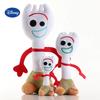Disney Toy Story 4 Forky Plush Doll Cartoon Woody Forky Plush Toys Kawaii Anime Stuffed Doll Keychain Birthday Gift For Boys