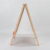 Double-Sided Foldable Wooden Magnetic Easel & Blackboard for Writing, Drawing, and Valentine's Day Decor