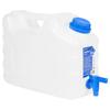 Vidaxl Water Tank, With Tap, Transparent, 10 L, Plastic
