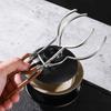 Multi-functional Tea Brewing Assistant Stainless Steel Stable Tea Cup Non Slip Cup Clamp  Tea