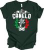 Casual Graphic Tee Unisex Team Canelo Mexico Flag Vintage Boxing Alvarez Fight Night Gift T-Shirt