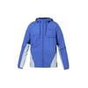Loose Big Pocket Zipper Hooded Track Jacket Blue Men's CU5000-430