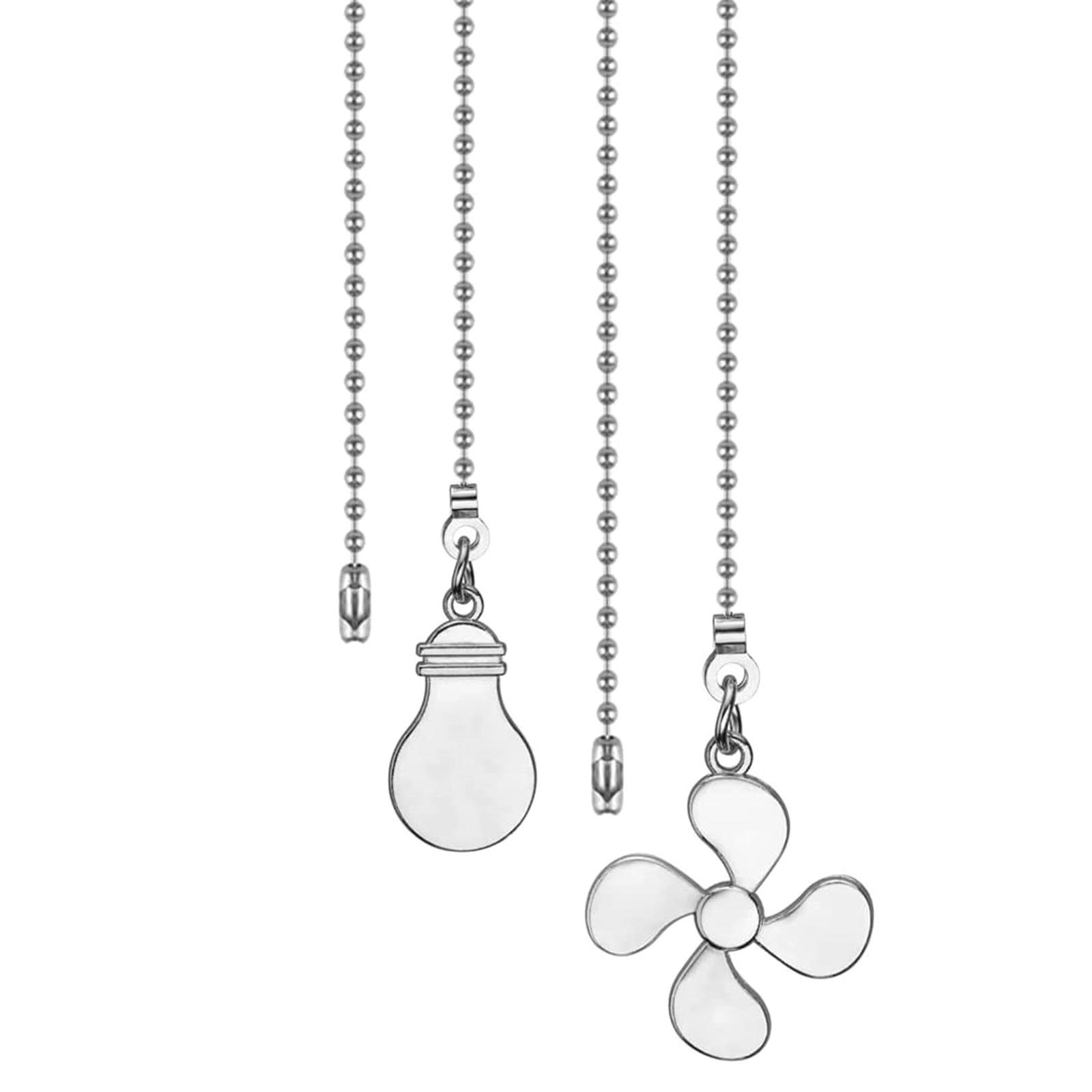 

Удлинитель цепи для потолочного вентилятора из стали Удобный удлинитель цепи для потолочного вентилятора для легкого доступа к выключателю в домашнем декоре