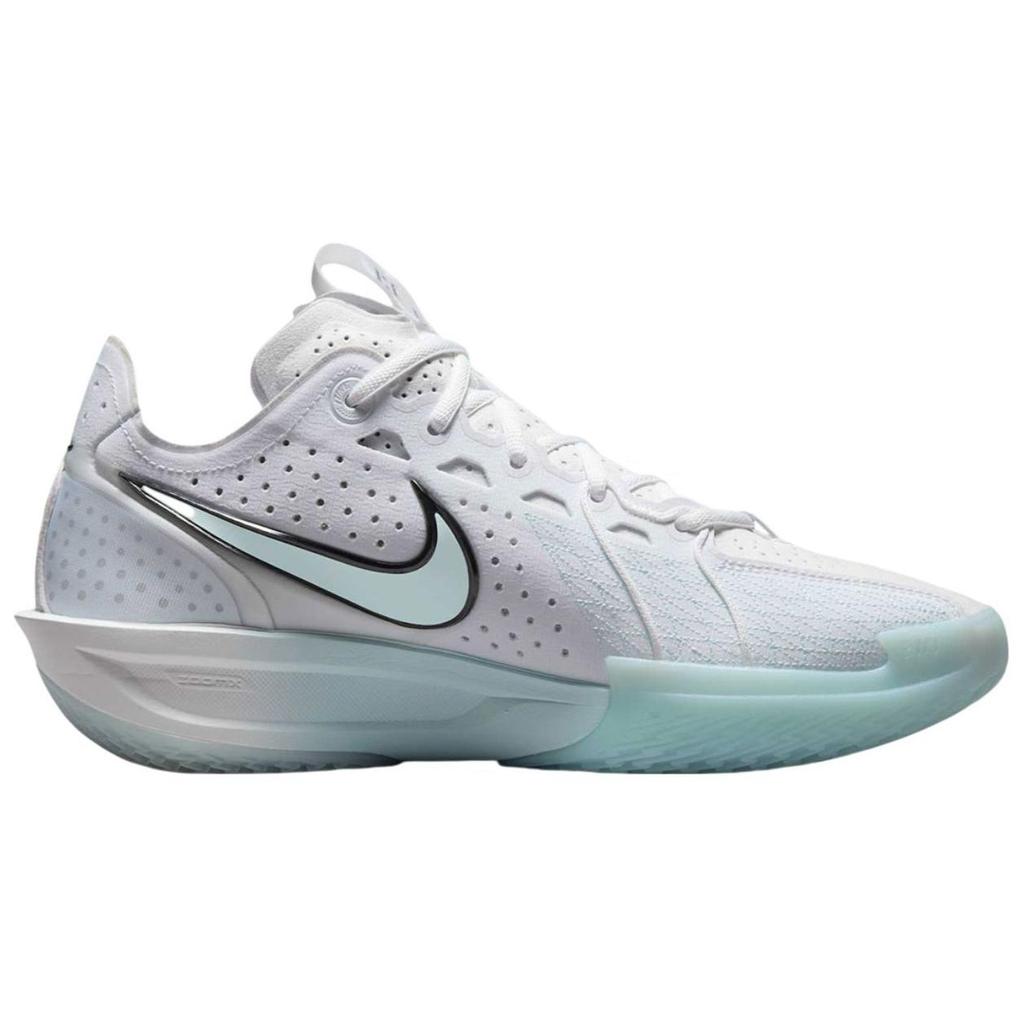 Nike Air Zoom GT Cut 3 Glacier Blue Men Sneakers White Metallic-Silver Light-Lemon-Twist DV2913-104