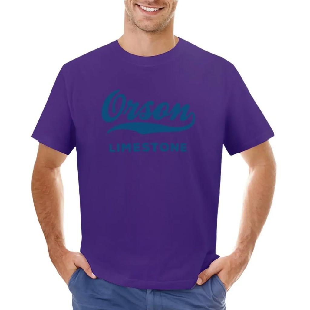 Orson Limestone T-shirt tees vintage heavyweight t shirts for