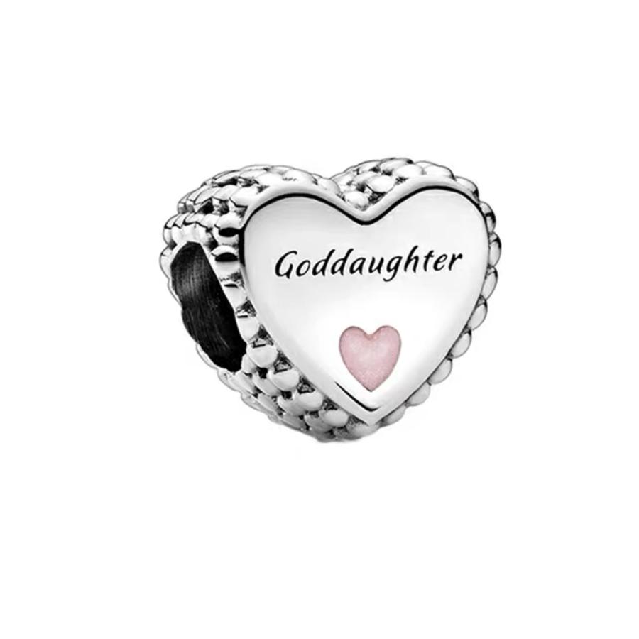 

DIY Pink Regal Crown Sleeping Baby Pink Family Tree Charm Beads Fit Original Europeans Bracelet Jewelry