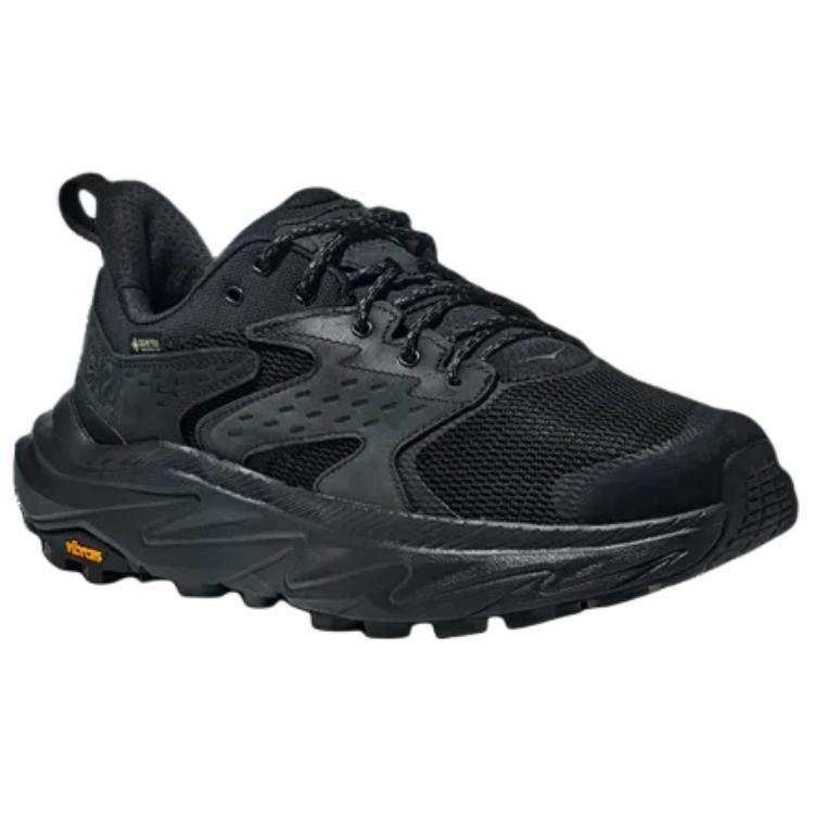 HOKA One One Anacapa 2 Comfortable Slip Resistant Durable Low Top Running Shoes Men Running Shoes Black 1155253-BBLC