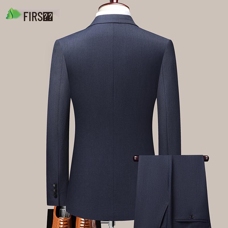 Men's Wrinkle-Resistant Slim Fit Suit