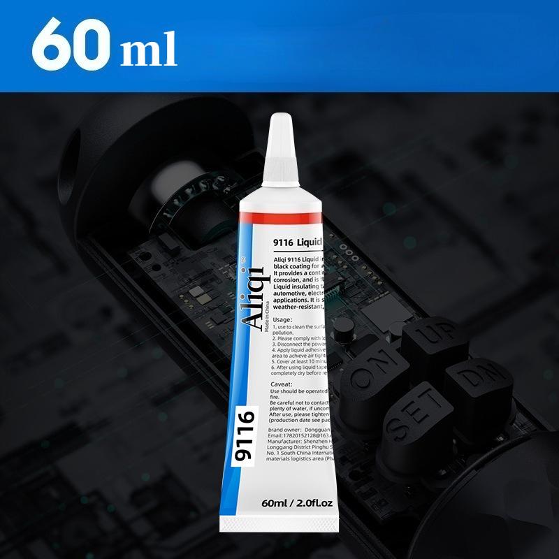 Wasserdichtes flüssiges Isolierband Gummi-Isolierkabel Drahtbeschichtung Kleber Isolierung Klebstoffe Versiegelung Home Fix Line Kleber 60ml