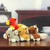 Mini Plush Horse Keychain Mascot Dolls Cartoon Steed Doll Plush Horse Doll Pendant Year of Horse