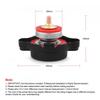 1.8 Bar Radiator Thermometer Cap for Honda/Kawasaki/Suzuki/Yamaha Motorcycles