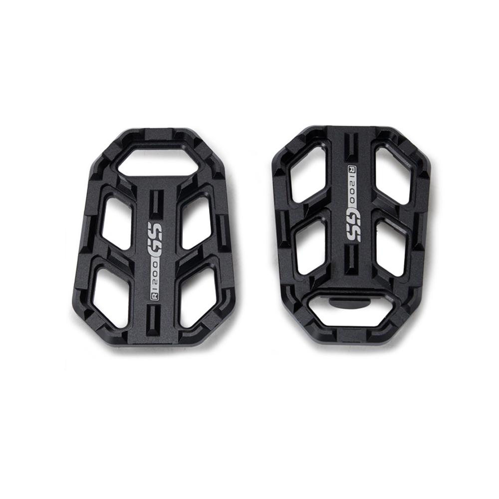 Motorcycle Foot Pegs Front Billet Wide Pedals Rest Footpegs Replacement for BMW R1200GS G310 2013 2018