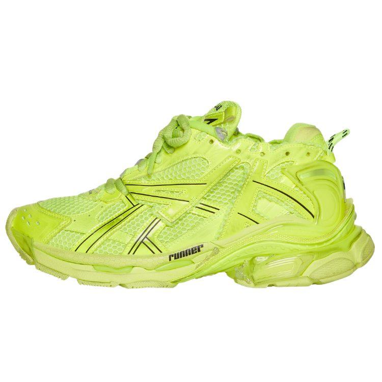 Balenciaga Runner Sneakers 'Fluorescent Yellow' 677403W3RB47510