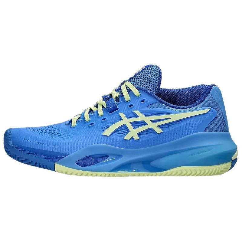 Asics GEL-RESOLUTION 10 Women Low Top Tennis Shoes Blue 1042A277-400 37