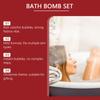 Christmas Bath Bomb, 6 Packs Of Organic Bath Bomb Gift Set, Adding Fun To Bathing For Delicate Skin