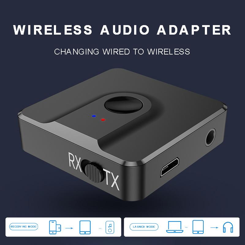 

Беспроводной аудиоадаптер Lvye 2-в-1 5.0 с разъемом Aux 3,5 мм, передатчик и приемник