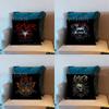 SSlayer Heavy Metal Razors Edge Pillow Case Short Plush Sofa Decorative Gift Home Doublesided Printing Cushio