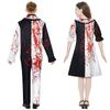 Movie Art The Clown Cosplay Costume Terrifier 2 Joker Cosplay Bloody For Men Women Party Halloween Jumpsuit