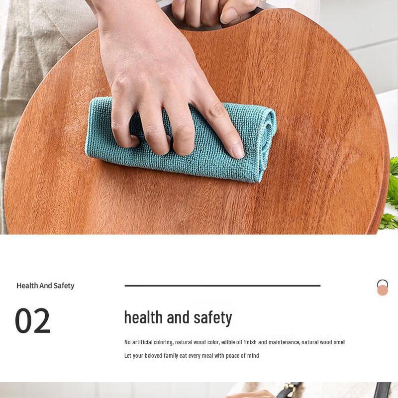 Wenge Wood Round Cutting Board