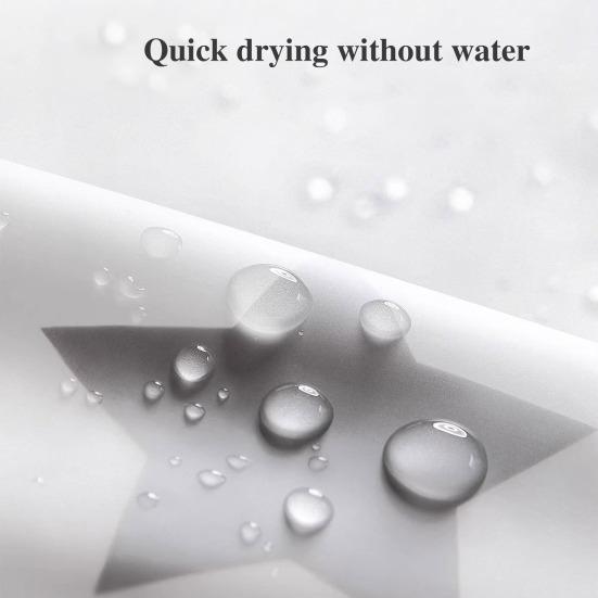 Duschvorhang mit Haken Wasserdicht Reißfest Leicht zu Reinigen Verschiedene Drucke Schnelltrocknend Lichtdurchlässig