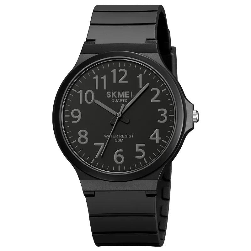 Skmei 2108 Watch For Male Time Clock Reloj Hombre for Fashion Men Quartz Wristwatches Mens New Simple TPU Strap 3Bar Waterproof