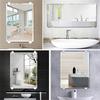 Specchio da Bagno Vetro Accessori Fissi Piastra Pubblicitaria Morsetto Vetro Clip Fissa