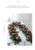 Christmas Wreath Vine Door & Wall Hanging Ornaments for Festive Atmosphere