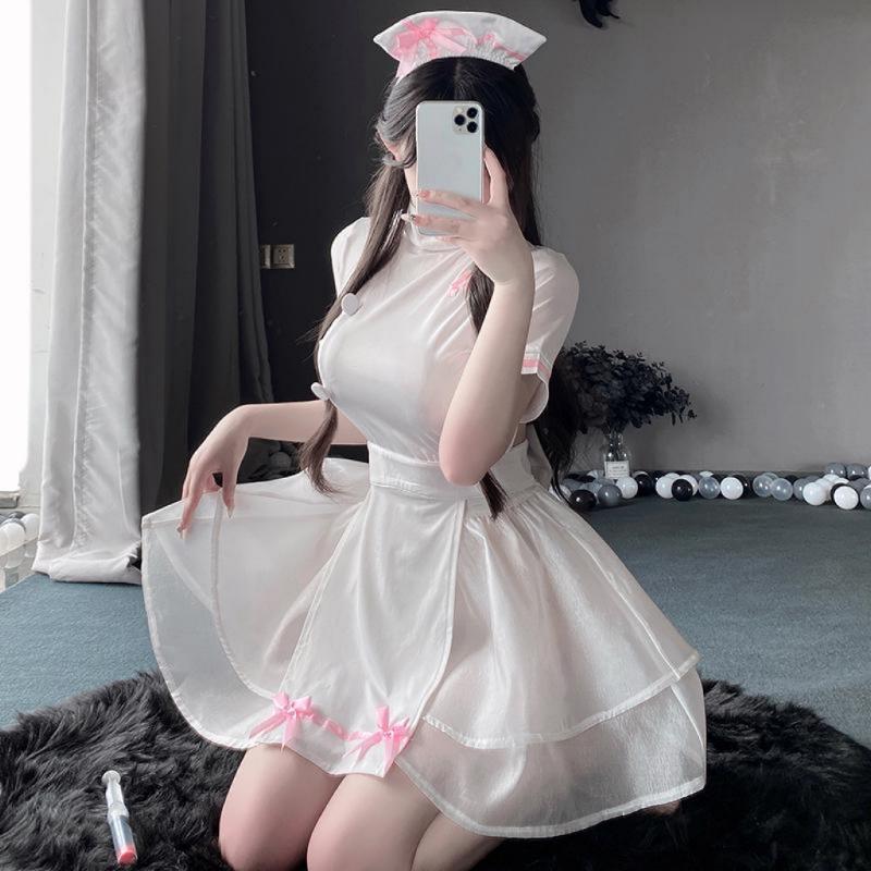 Sexy Lingerie Sexy Nurse Uniform Passion Witch Costume Temptation Cosplay Dress Japanese Anime Porno Party Maid Nurse Sets