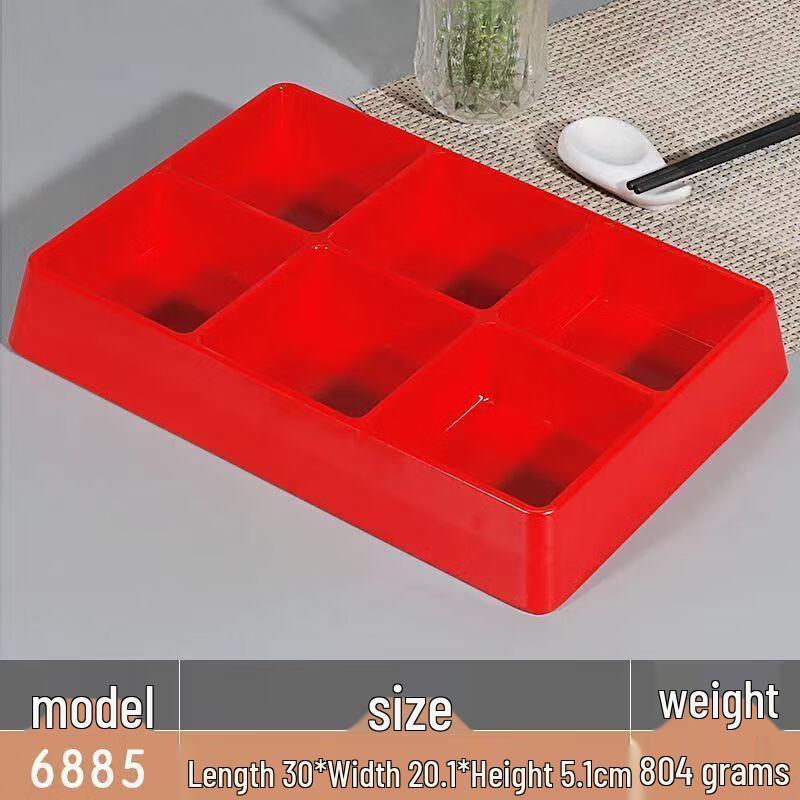 Five-Hole Melamine Grid Plate