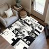 Brazilian Football Legend Floor Rug Office Rug Design for Study room Dormitory Outdoor Balcony Antislip Carpet Anime Office Decor Gift for Festivals