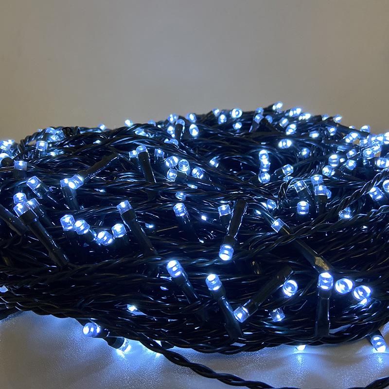 LED Solar Starry Fairy String Lights, Waterproof Outdoor Holiday Decoration Flashing Lights