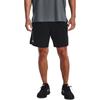 Under Armour Solid Print Small Logo Straight Shorts Men Bottoms Black 1370999-002