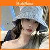 Fisherman Hat Large Size Cotton Sun Protection Wide Brim Summer Style For Casual Wear